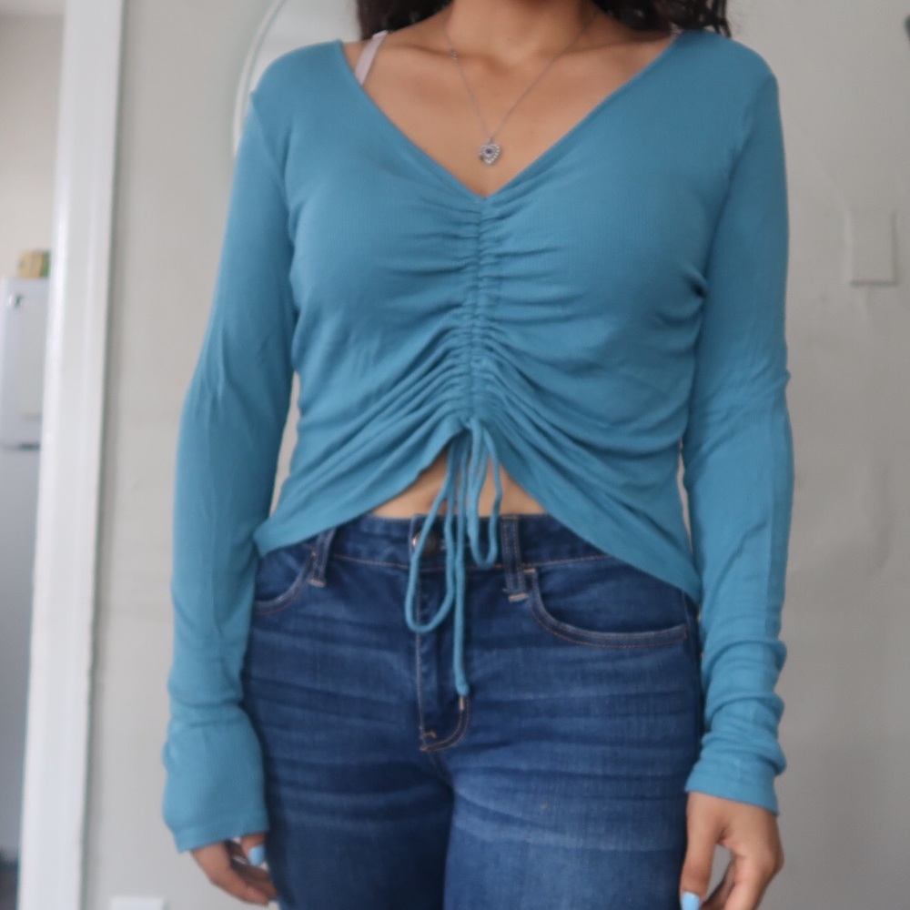Blue top